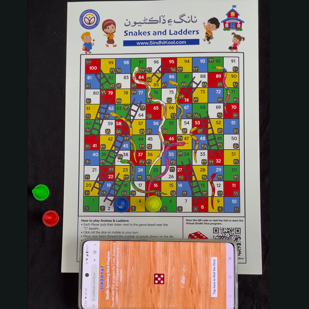 sindhi snakes and ladder game